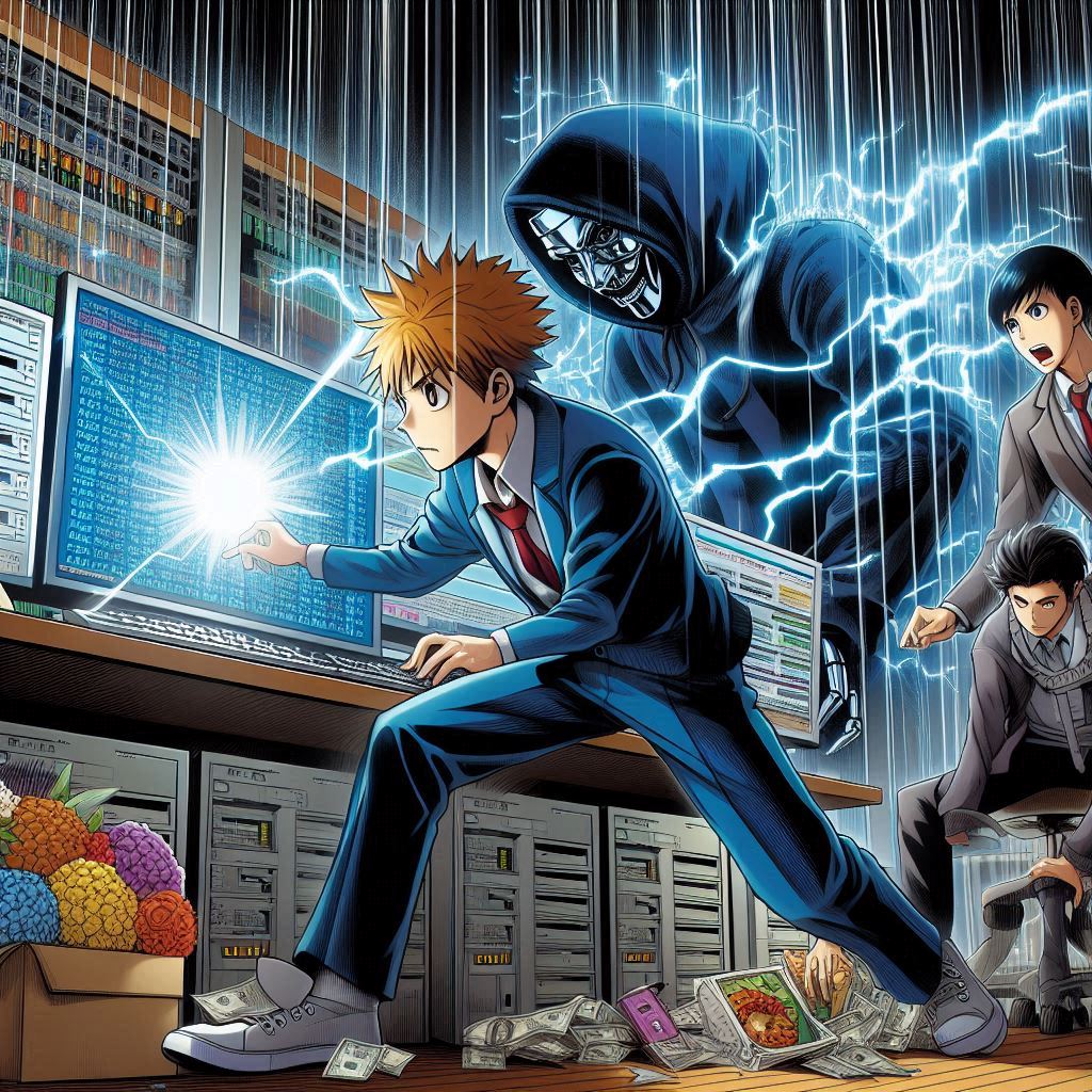 attacco hacker con ransomware