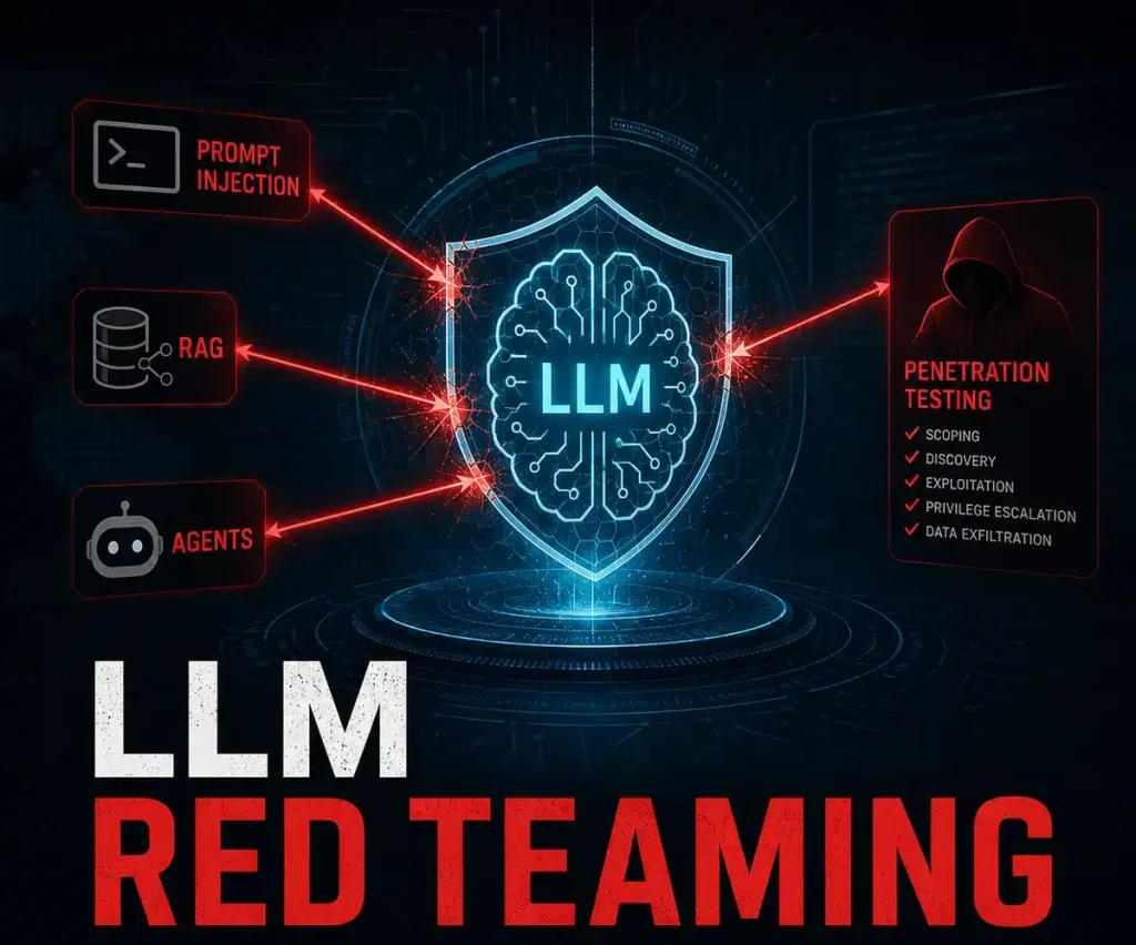LLM Red Teaming e AI Security: prompt injection, RAG, agenti e penetration testing